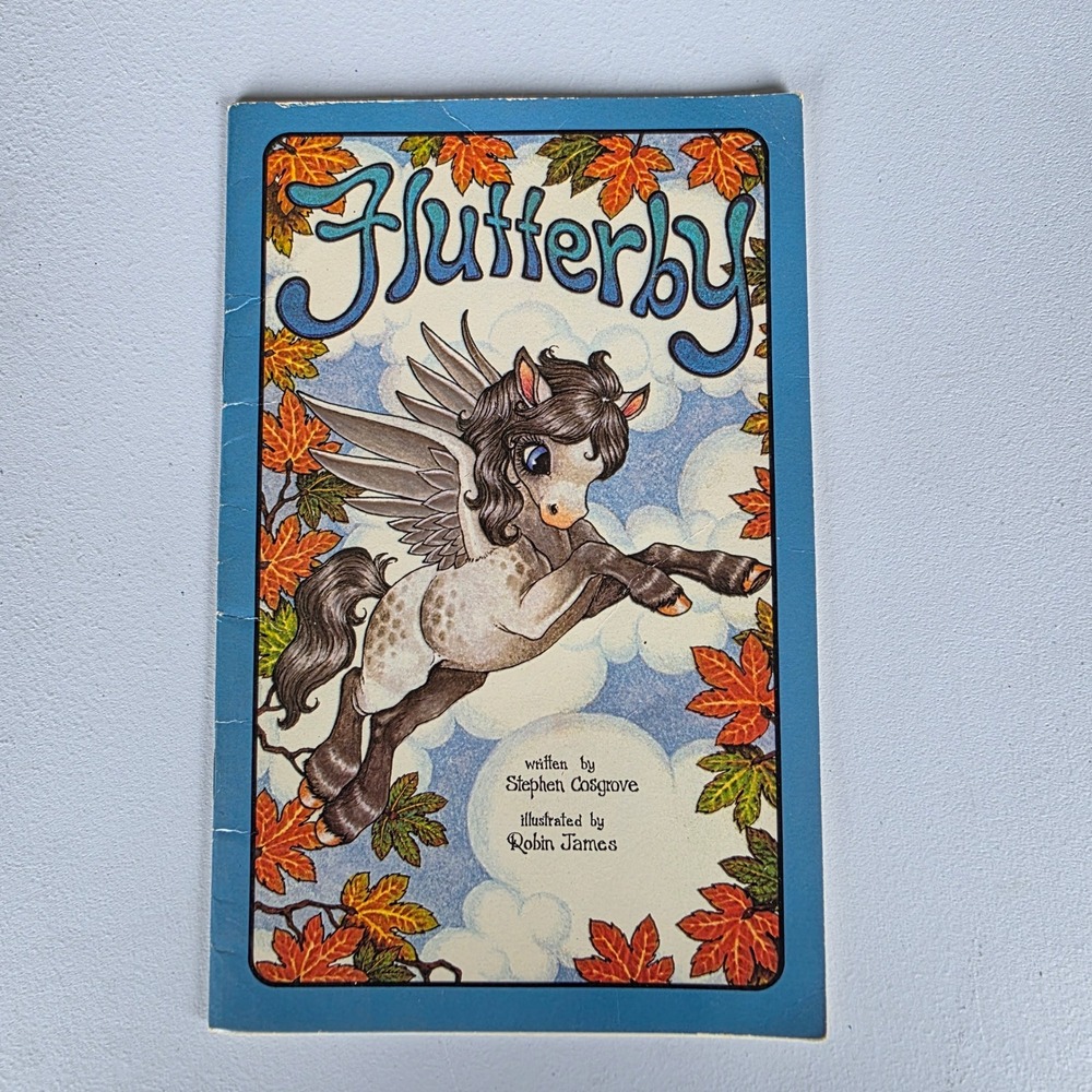 Flutterby Serendipity Book Stephen Cosgrove Robin James 1982 Vintage Softcover